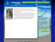 Tablet Screenshot of featherstonesupply.com